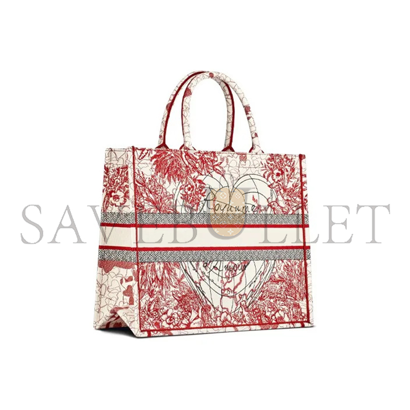 D*or amour D*or book tote m1286zrht-m927 (42*35*18.5cm)
